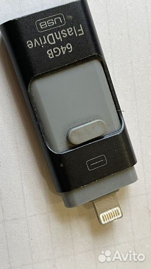 Флешка (USB, usb mini, lighning) 64gb
