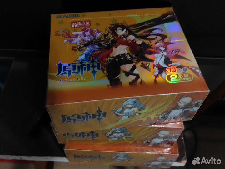 Карточки Genshin impact Геншин импакт Гань юй