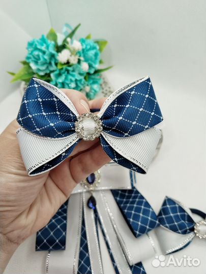 Набор для школьницы галстук и бантики