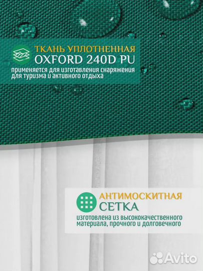Тент шатер для качелей Варадеро любые размеры