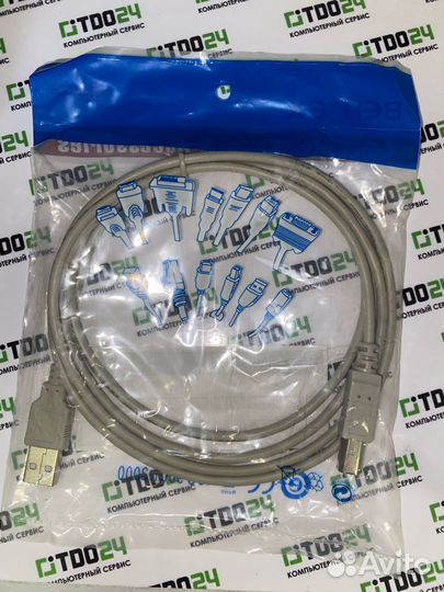 Кабель USB 2.0 USB A(M) /USB B(M) 1.8m