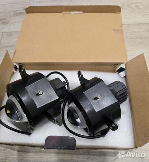 Противотуманные фары птф светодиодные линзы