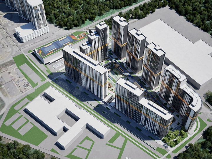 Квартира-студия, 26,9 м², 24/25 эт.