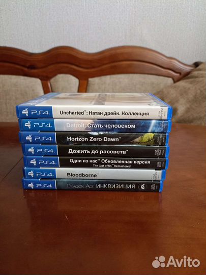 Диски на Sony PS4