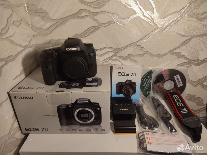 Canon eos 7d Body (пробег 7тыс) Гарантия