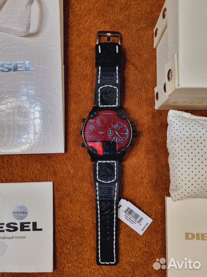 Ремешки для часов diesel из натуральной кожи