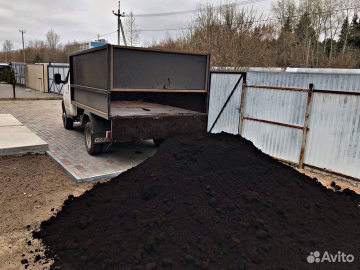 Торф, чернозём