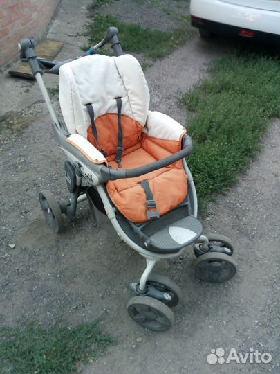 Детская коляска 3 в 1 бу