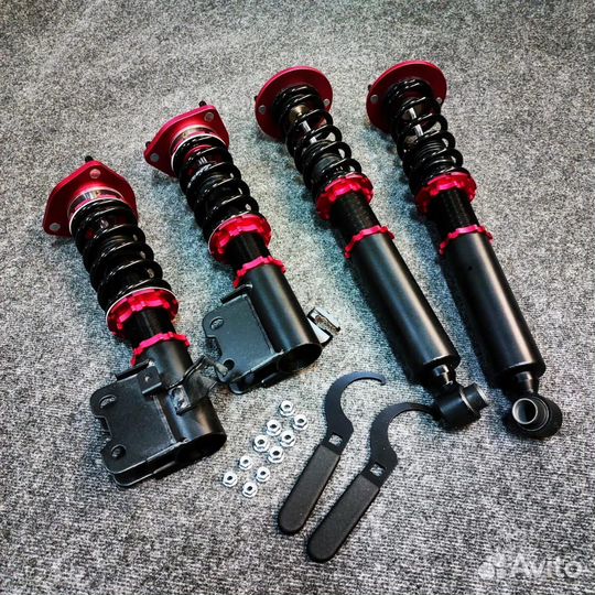 Стойки MDU Super Racing Damper - Nissan Silvia S14