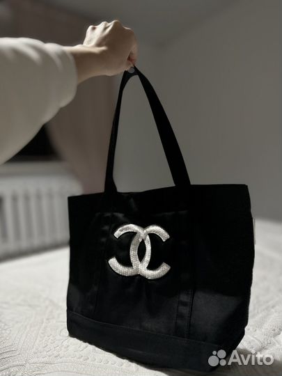Пляжная сумка тоут chanel precision bag