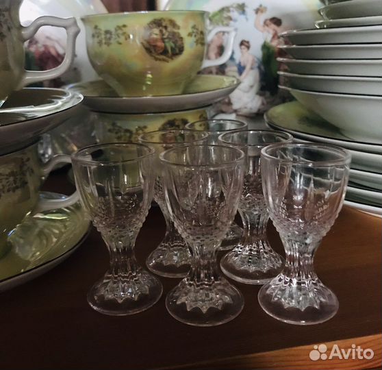 Рюмочка-«муха» маленькая 15 мл набор 6 шт