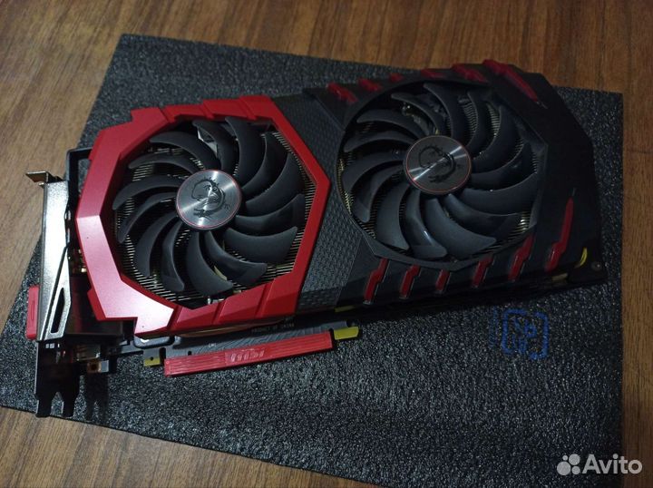 Видеокарта gtx 1060 6gb msi gaming x