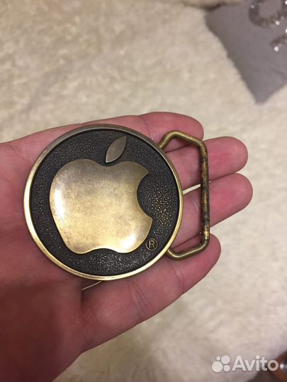 Apple пряжка винтаж 1978 год