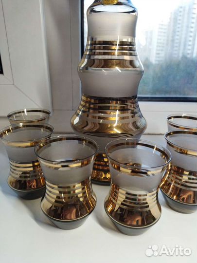 Графин,Креманки,Ваза,Корзина хрустальные СССР