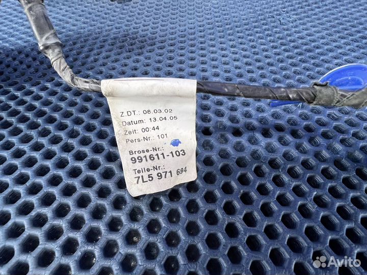 Проводка задней левой двери Porsche Cayenne 02-07