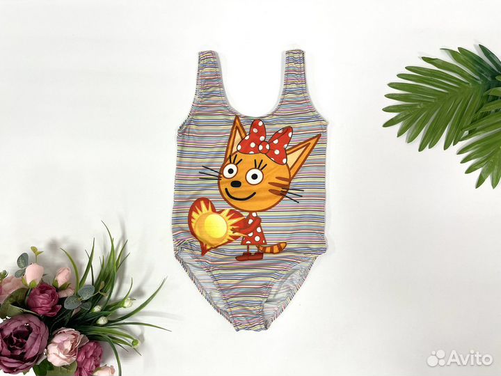 Купальник слитный для девочки Турция 122