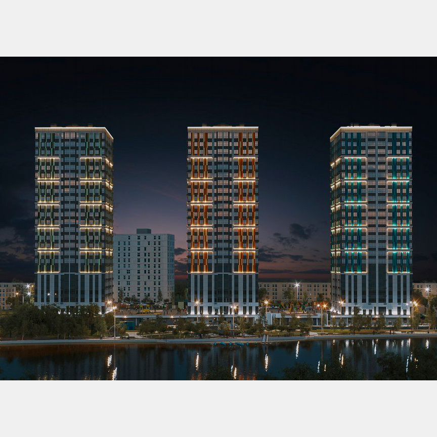 Квартира-студия, 30,6 м², 12/23 эт.