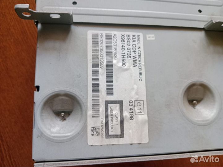 Штатная магнитола kia ceed