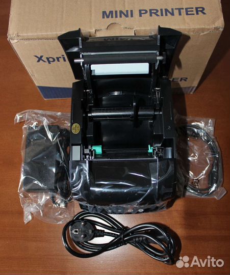 Новый термопринтер Xprinter 365B с bluetooth