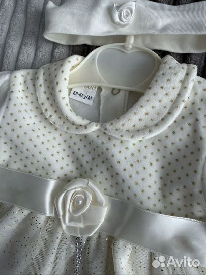 Платье для девочки 68