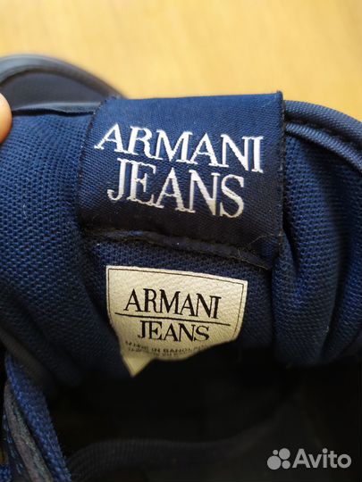 Кеды Armani Jeans, оригинал