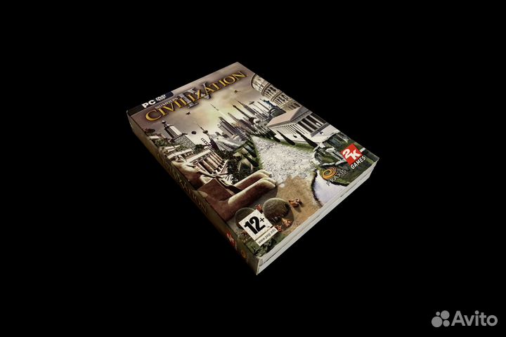 Civilization IV 4 лицензия Англия DVD-бокс рукав