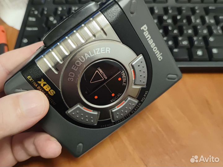 Кассетный плеер panasonic rq-p45 xbs