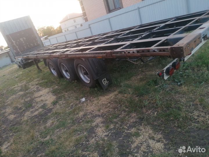 Полуприцеп шторный Krone Mega Liner, 2007