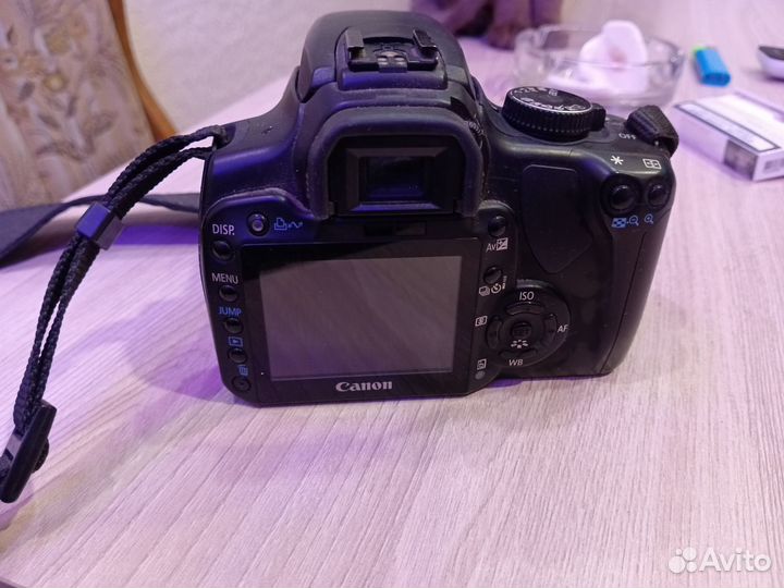 Фотоаппарат canon 400d и объектив телескопический