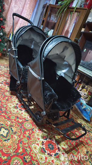 Санки для двойни