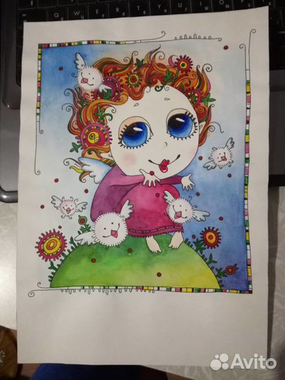 Портрет по фото, рисунки на заказ. Уроки рисования