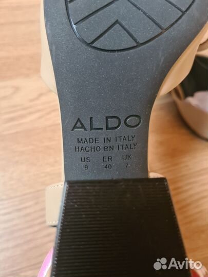 Туфли босоножки aldo, новые, Италия, 40