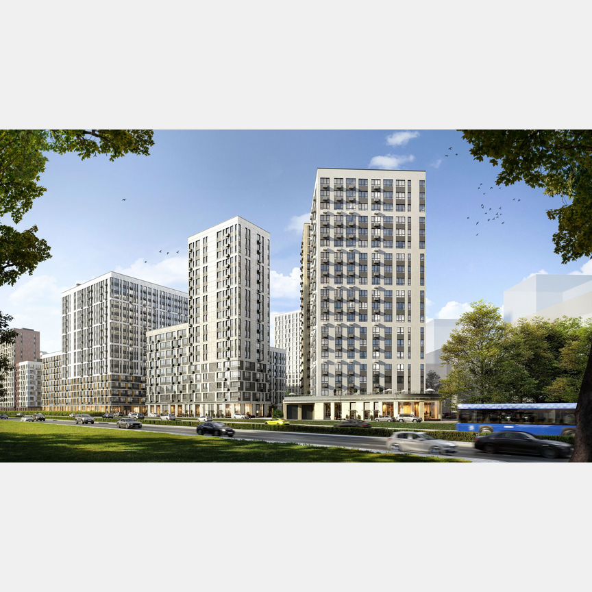 1-к. квартира, 33,9 м², 20/22 эт.