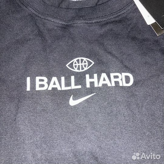 Футболка Nike I Ball Hard