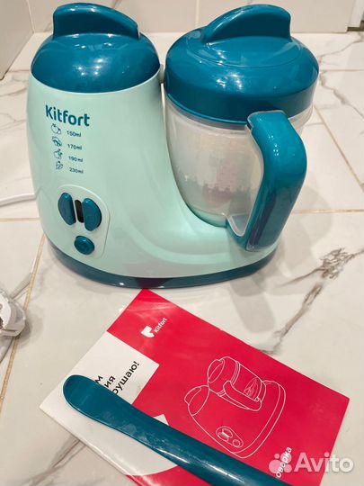 Пароварка блендер kitfort kt2309