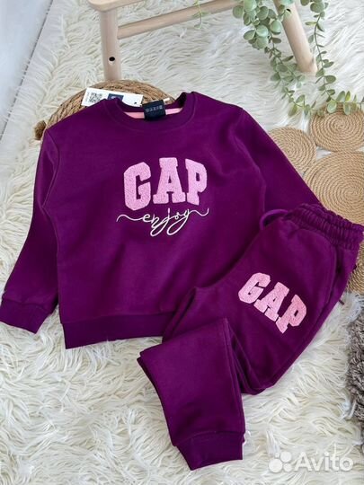 Костюм на девочку кофта + штаны gap новый