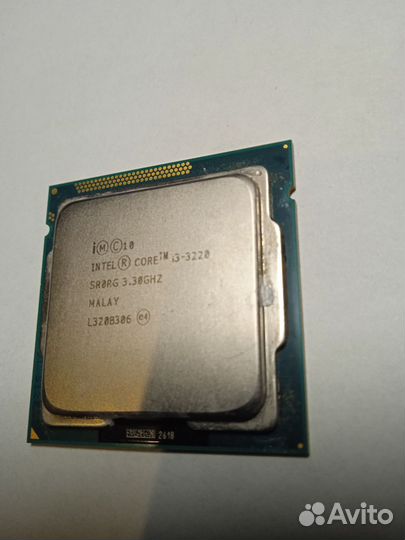 Процессор intel core i3-3220