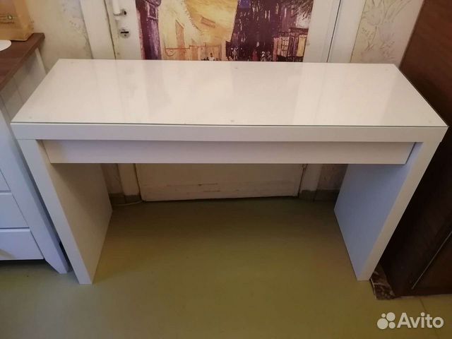 Туалетный столик IKEA malm белый