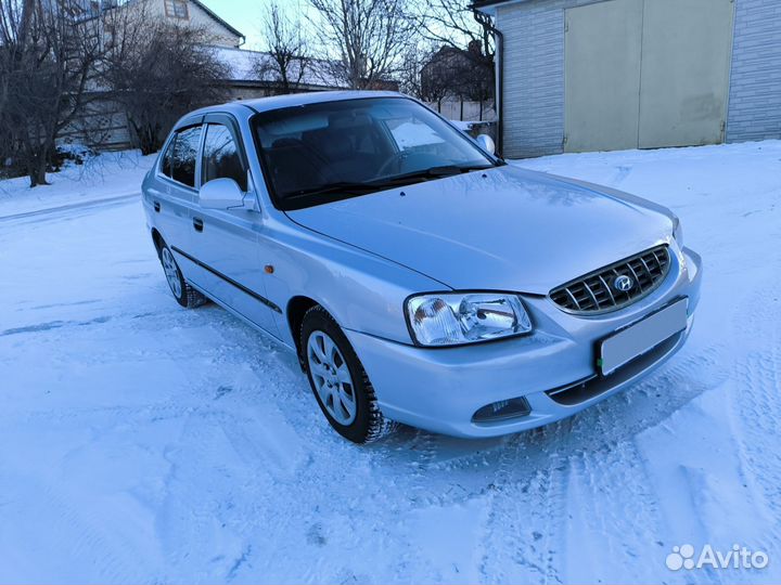 Hyundai Accent 1.5 МТ, 2007, 199 000 км