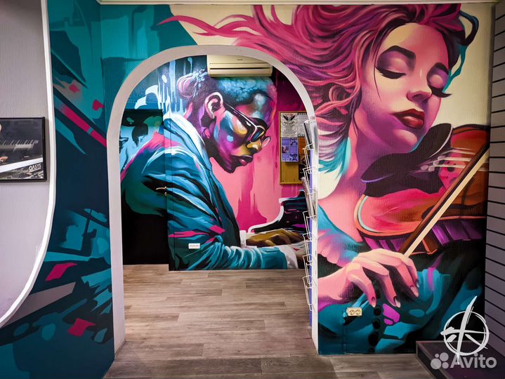 Художественная роспись (граффити), арт дизайн