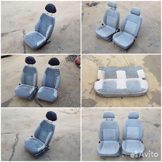 Сиденья на Daewoo Matiz