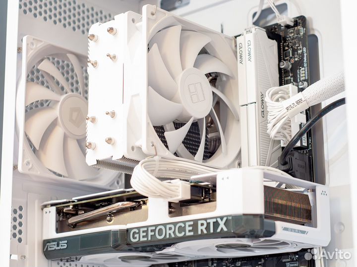 Белый RTX4060 Новый пк с гарантией