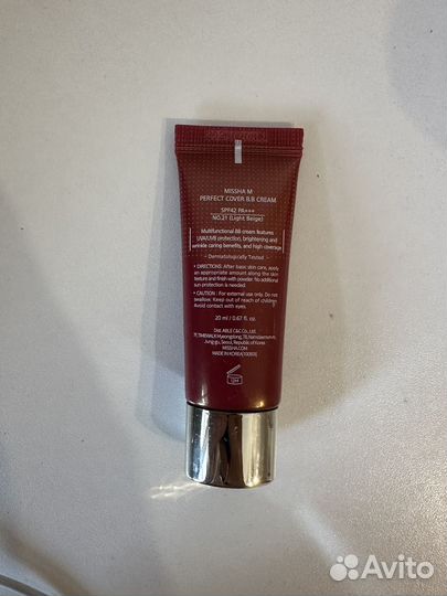 Тональный крем вв от Мissha; 100% оригинал