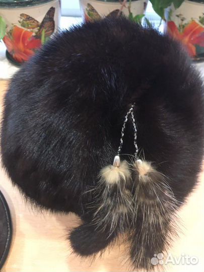 Шапка норковая