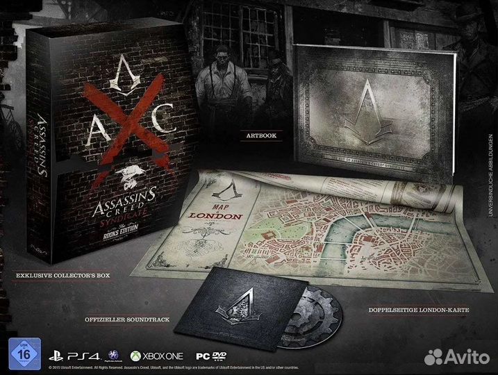 Assassin's Creed: Syndicate Rooks Edition + 3 игры