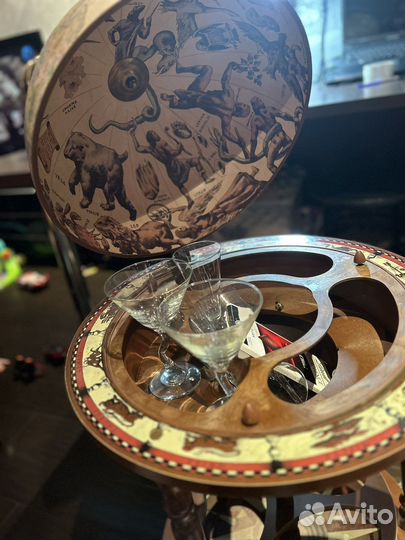 Глобус бар напольный