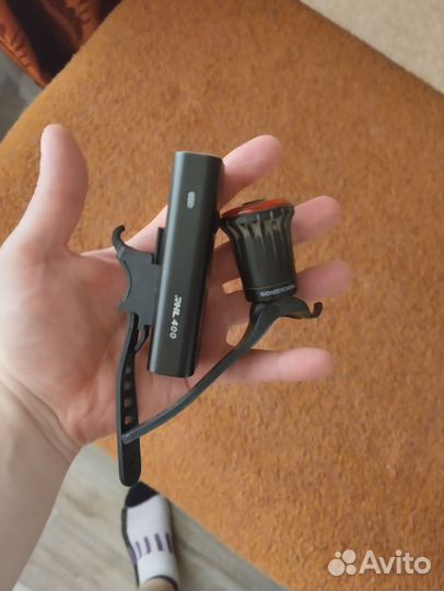 Велосипедные фонари задний и передний