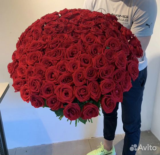 51 роза. Розы красные. Высокие розы. 60 см 70 см