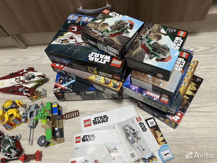 Наборы Lego из разных серий