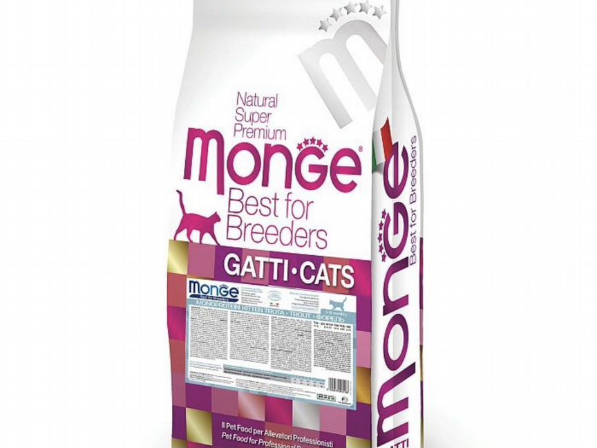 Monge Cat PFB Speciality Line Monoprotein 10 кг